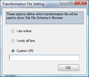 Transofrmation file form